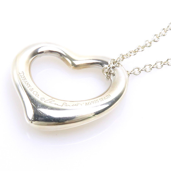 Tiffany Necklace Open Heart Silver - Picture 3 of 5